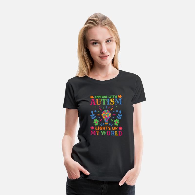 Someone with autism lights up my world