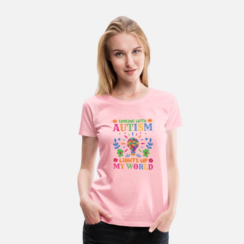 Someone with autism lights up my world