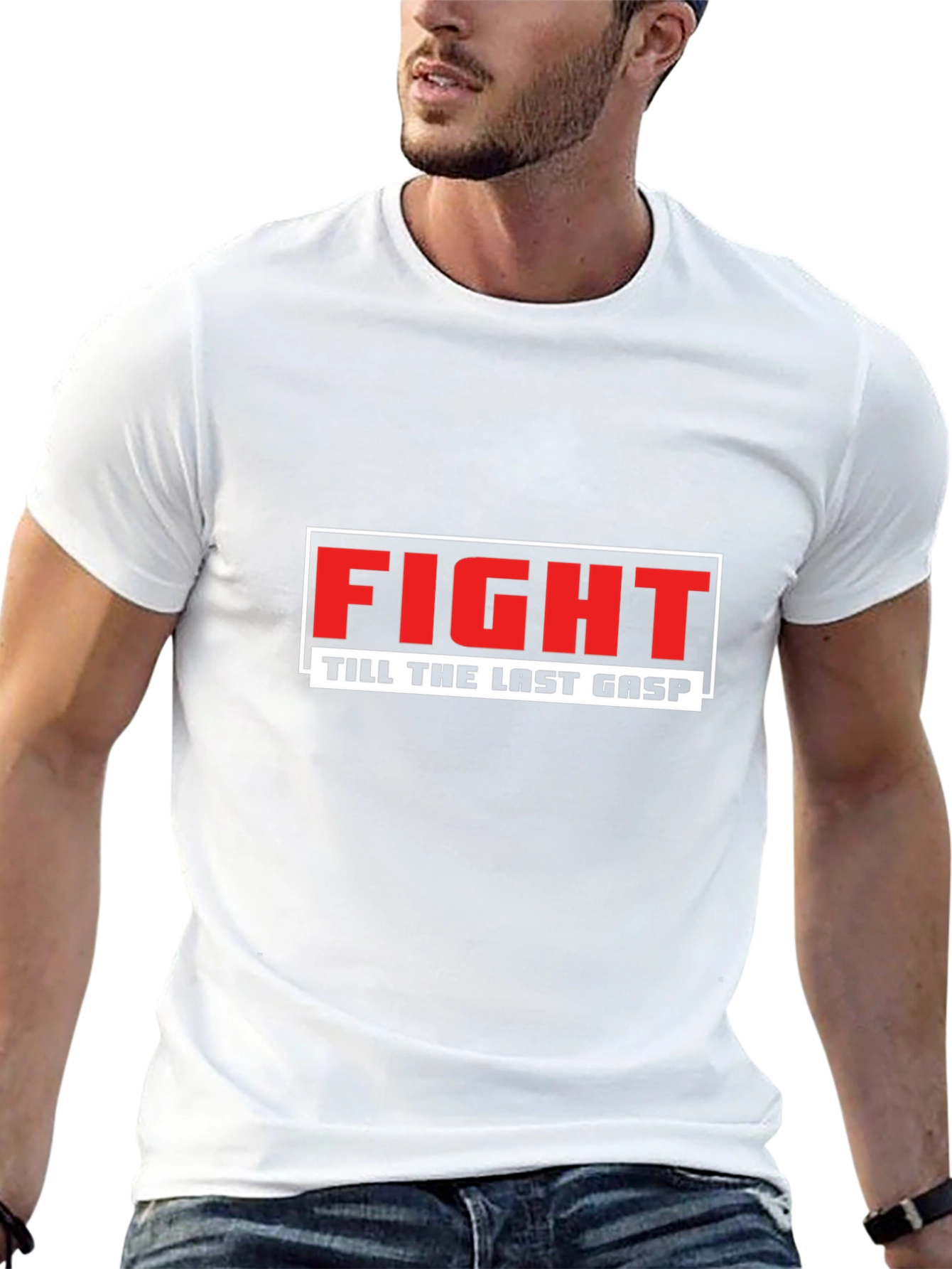 Fight Till The Last Gasp Graphic Tee