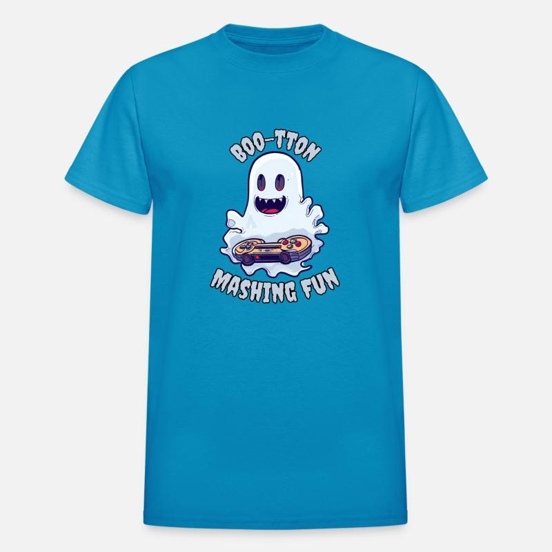 Spooky Gamer Ghost Halloween gamer