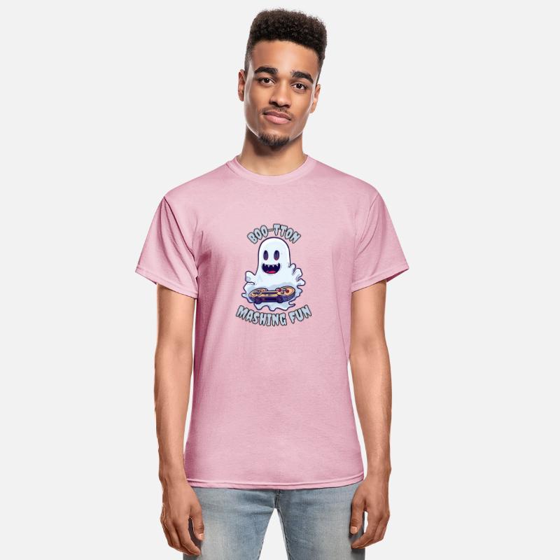 Spooky Gamer Ghost Halloween gamer