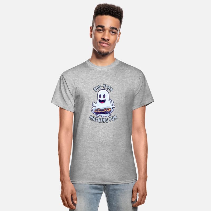 Spooky Gamer Ghost Halloween gamer