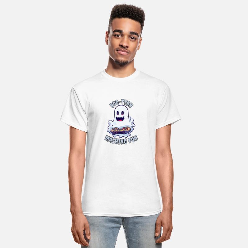 Spooky Gamer Ghost Halloween gamer