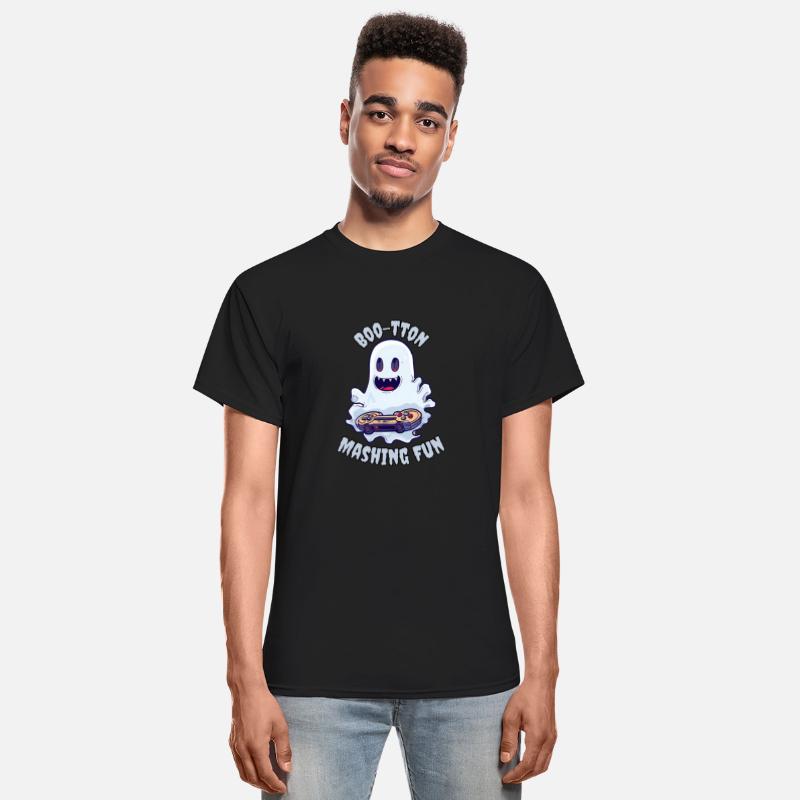 Spooky Gamer Ghost Halloween gamer