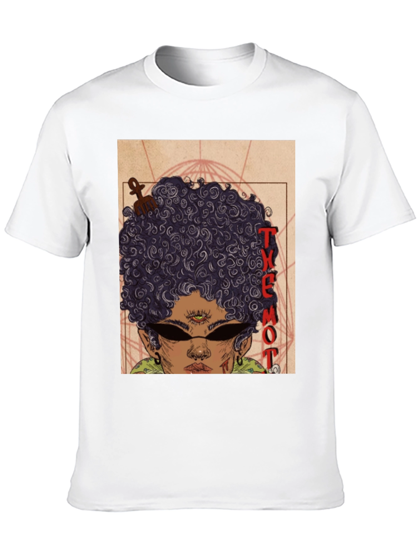 Themot T-Shirt Black Graphic Tee