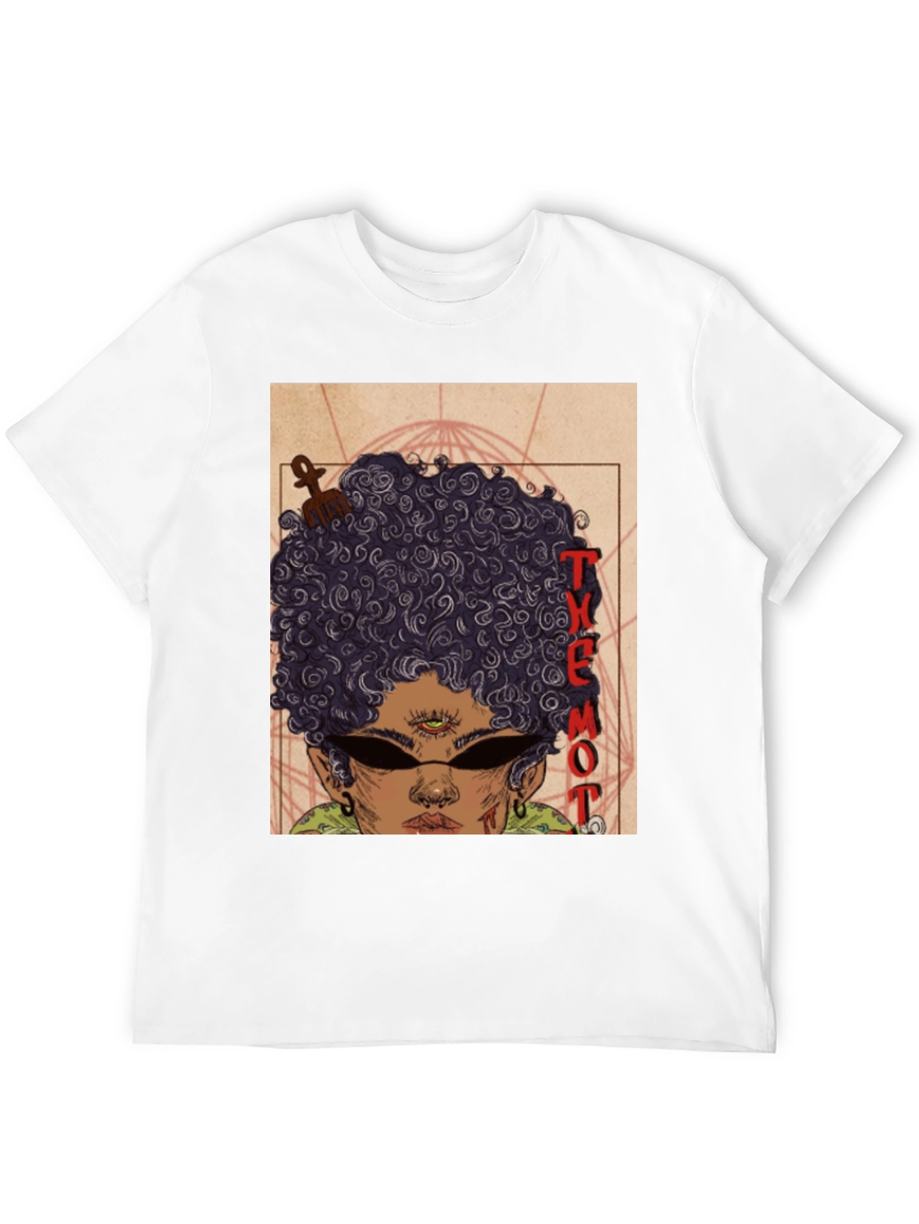 Themot T-Shirt Black Graphic Tee