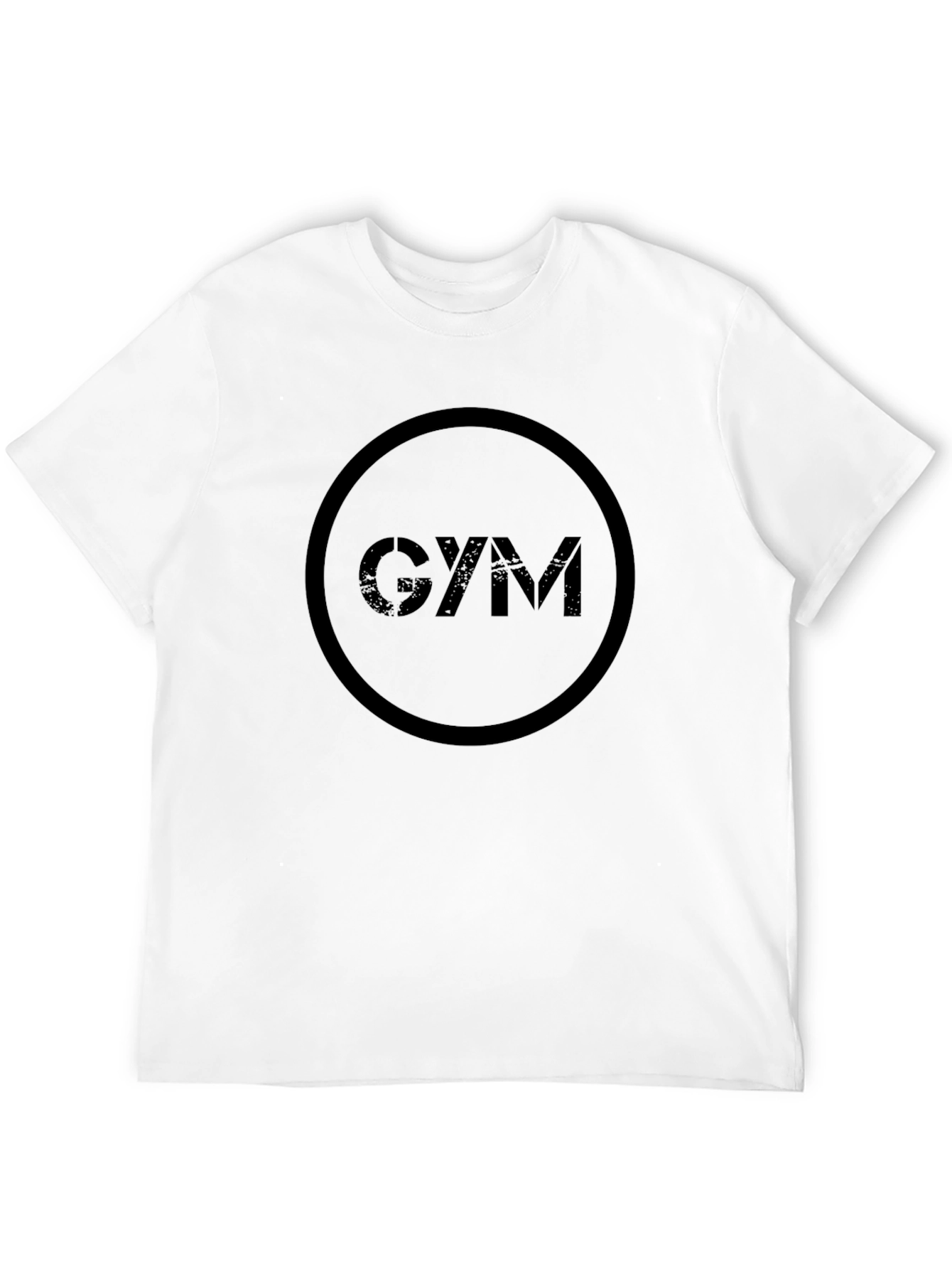 GYM Graphic Black T-Shirt - Fitness Apparel