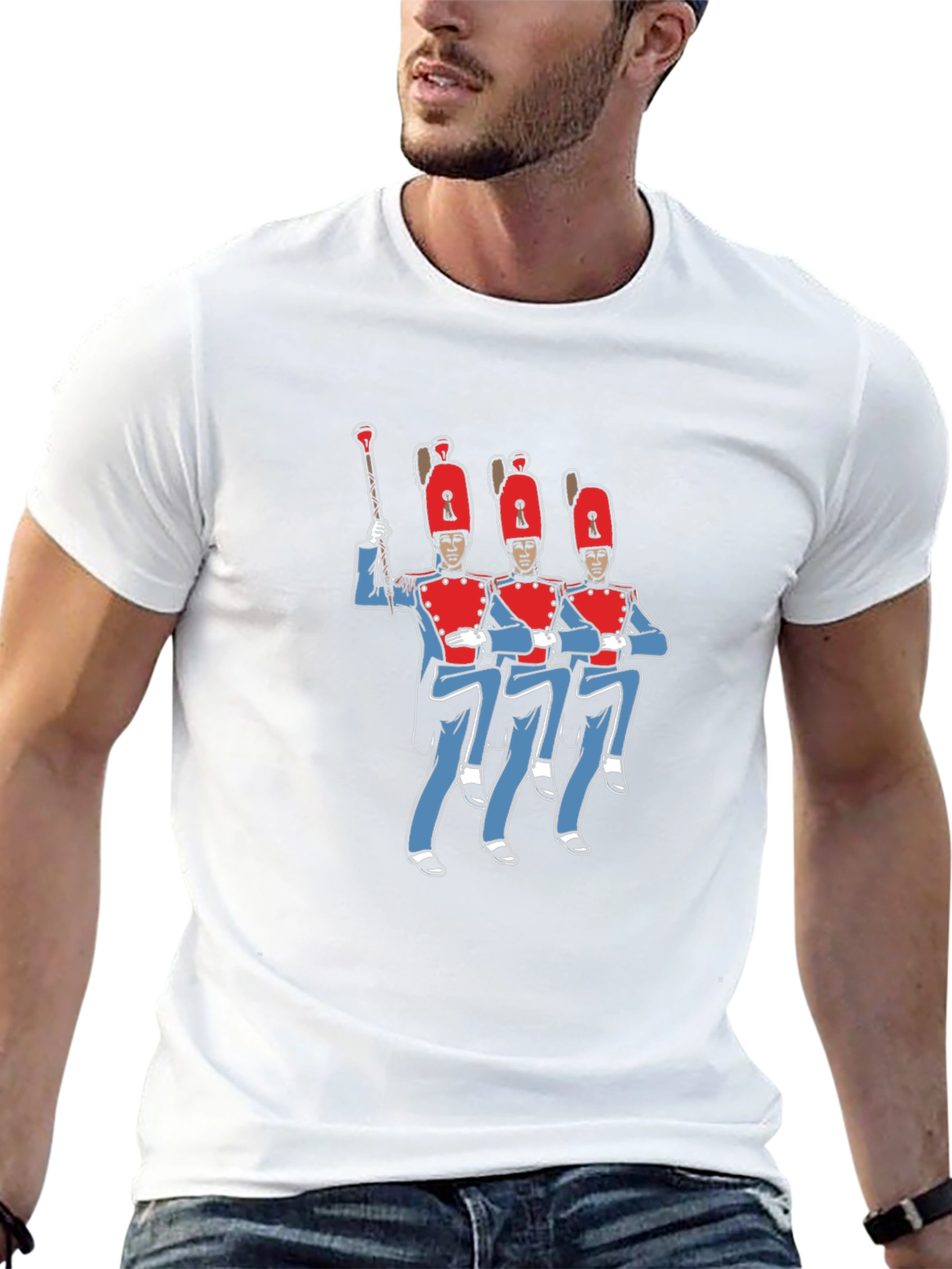 Marching Band Graphic Tee - Black T-Shirt