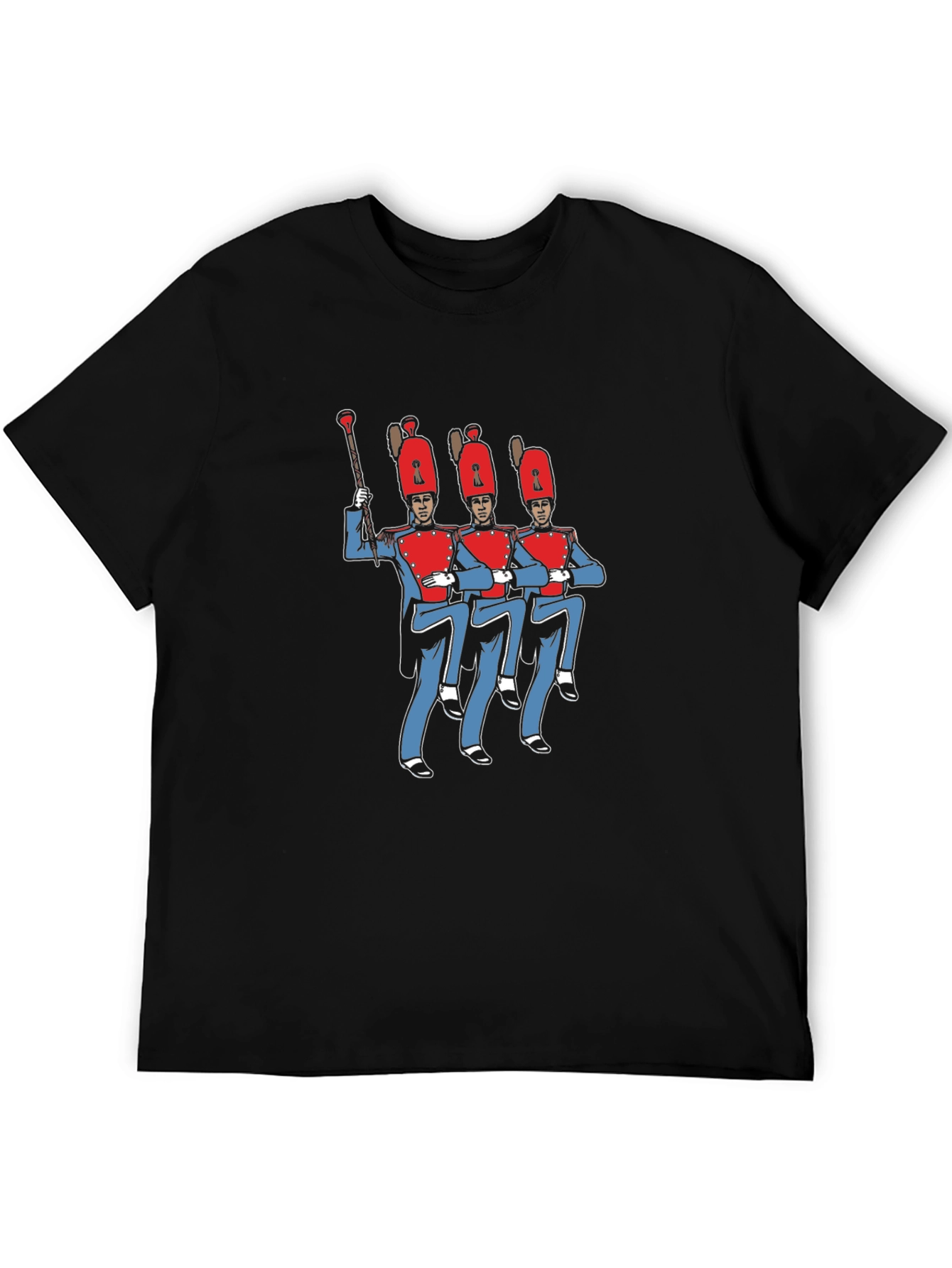Marching Band Graphic Tee - Black T-Shirt