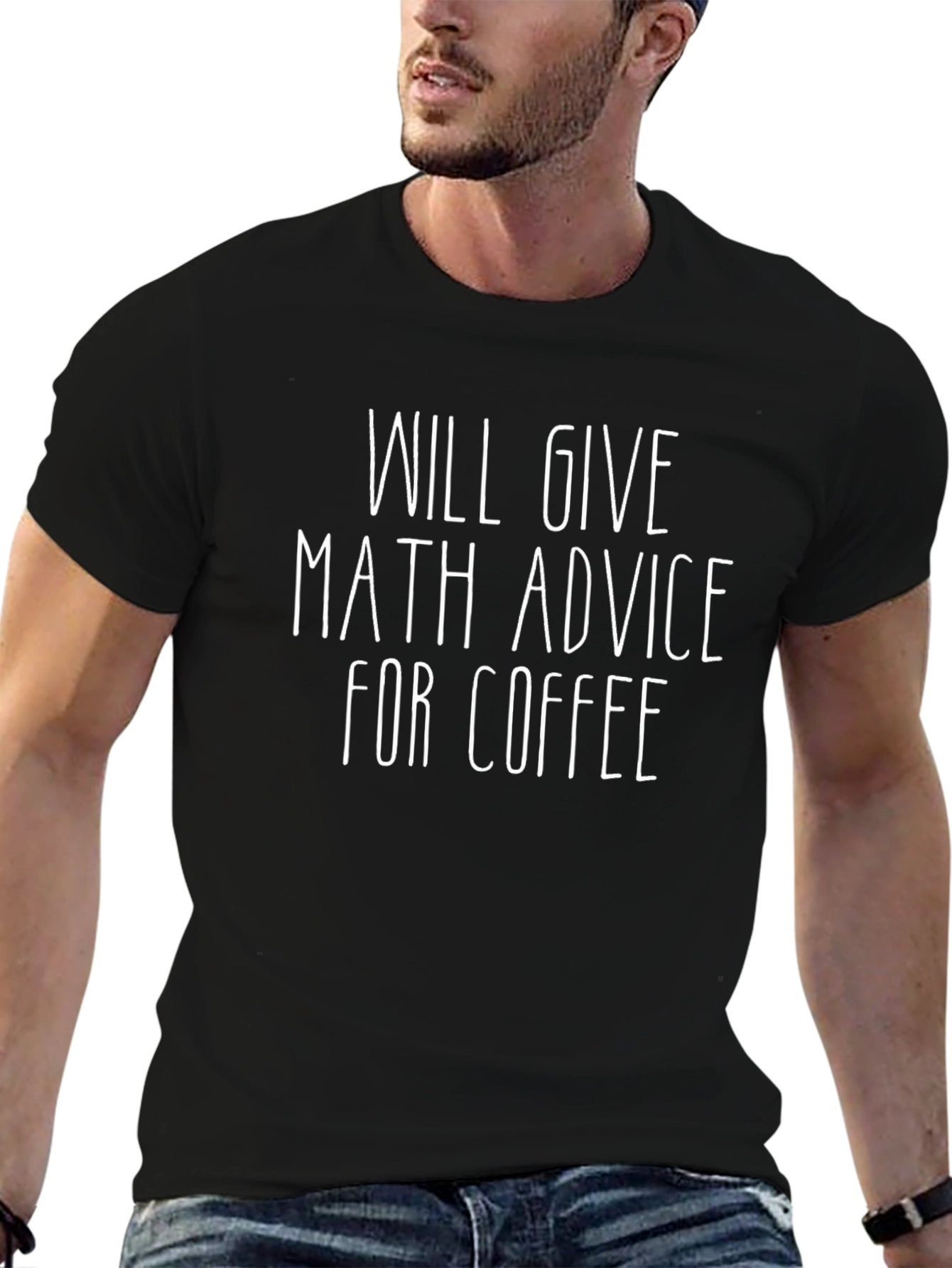 Math Advice for Coffee T-Shirt - Funny Gift