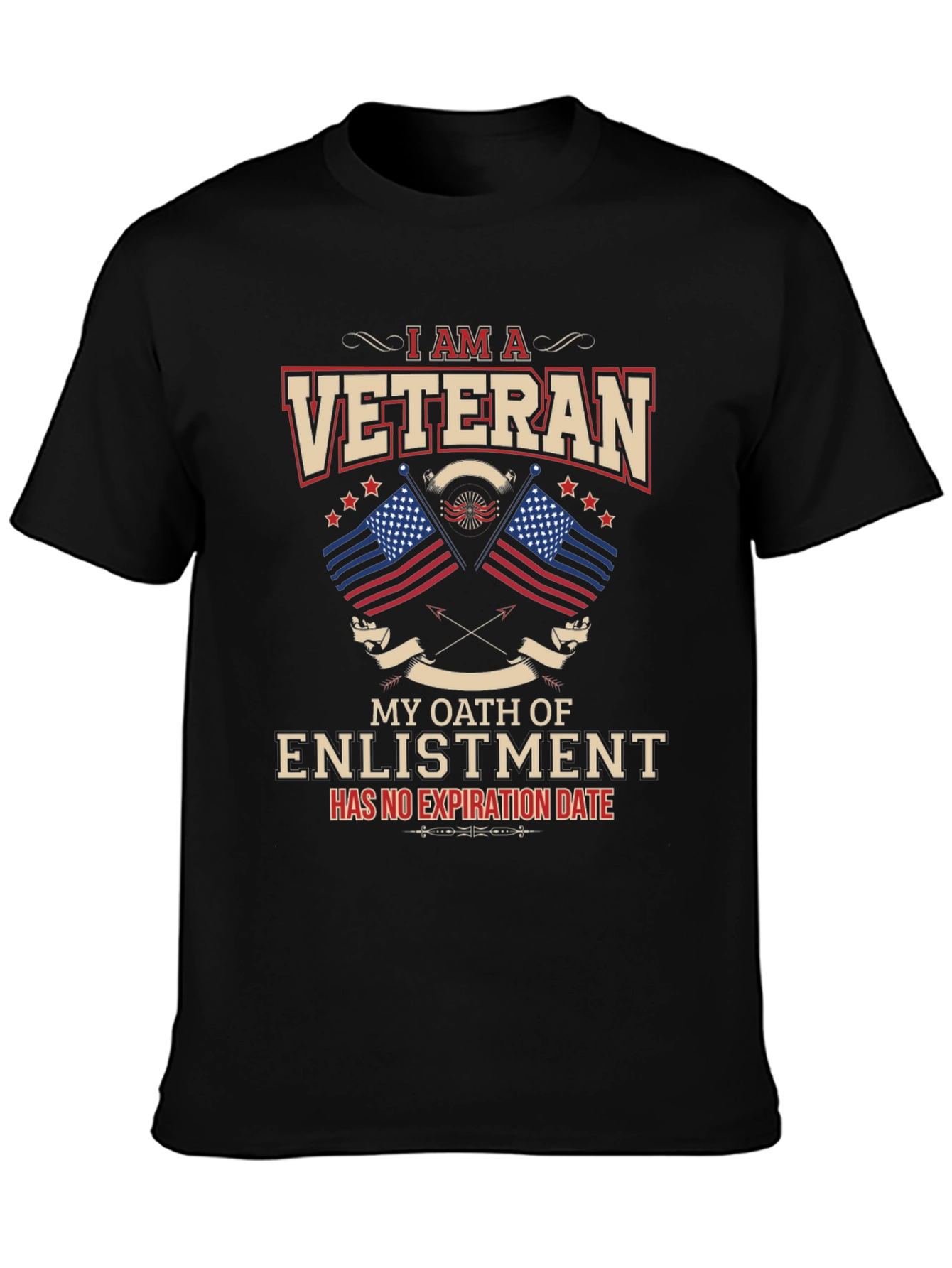 I Am A Veteran Patriotic T-Shirt