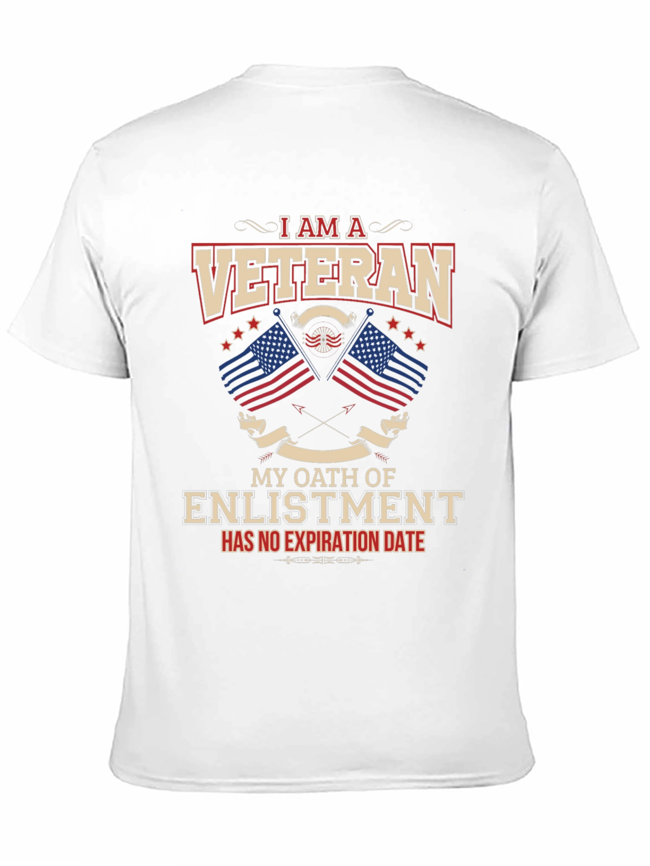 I Am A Veteran Patriotic T-Shirt