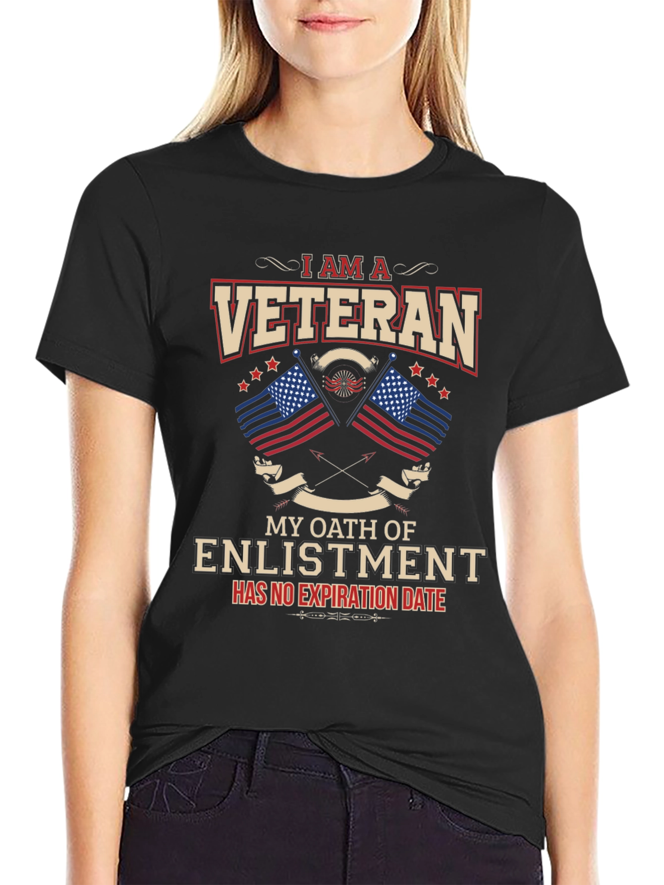 I Am A Veteran Patriotic T-Shirt