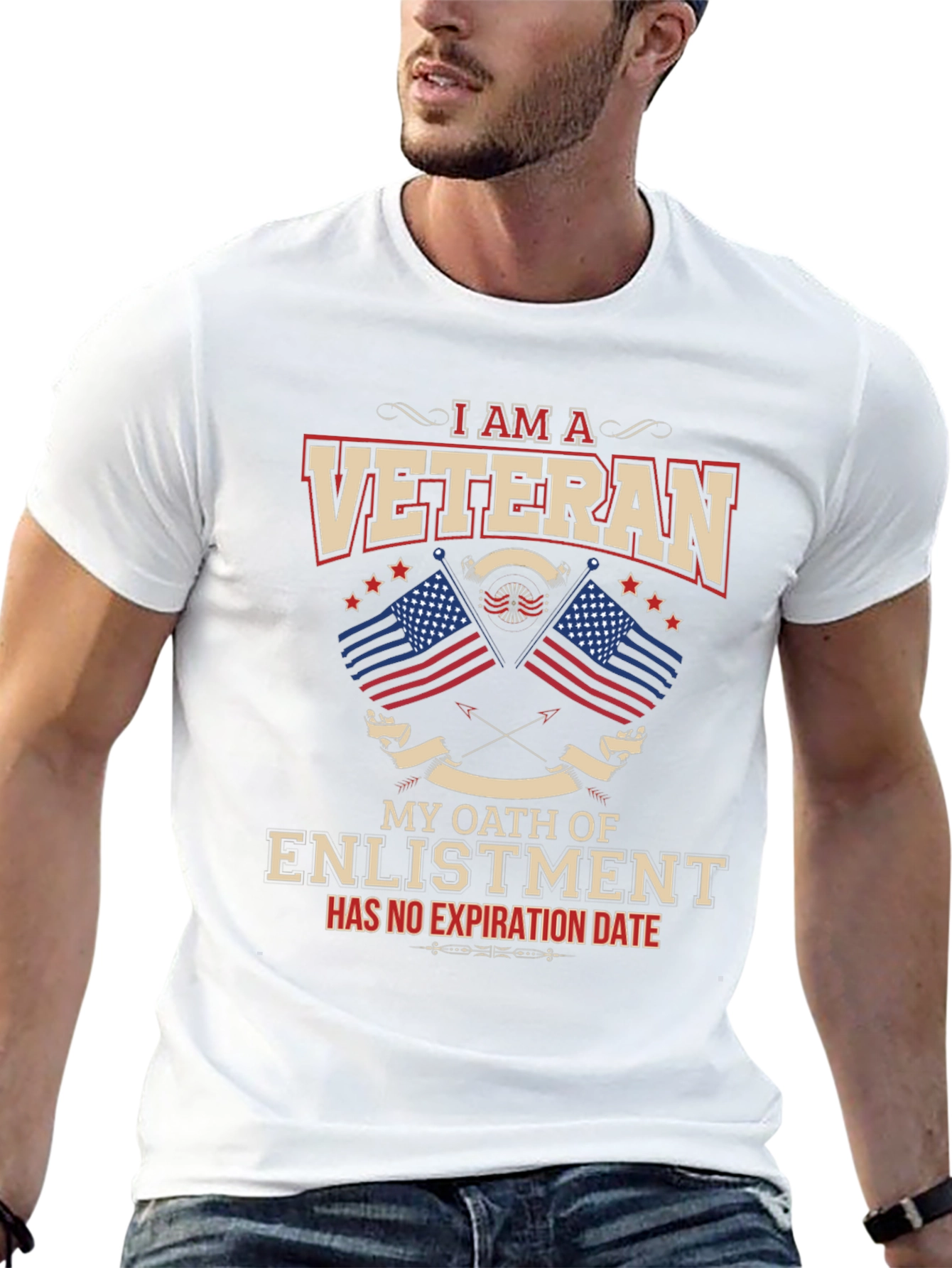 I Am A Veteran Patriotic T-Shirt