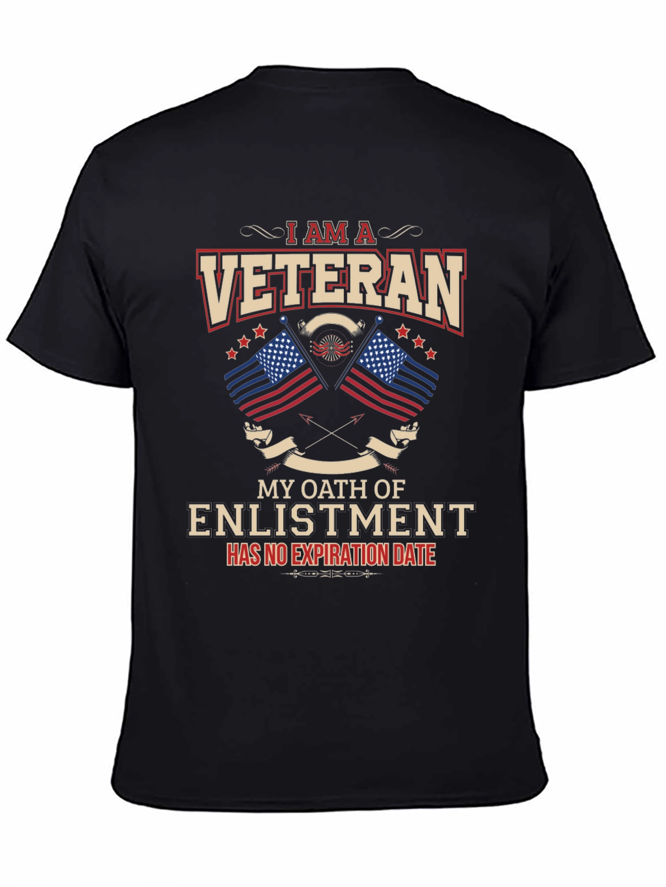 I Am A Veteran Patriotic T-Shirt
