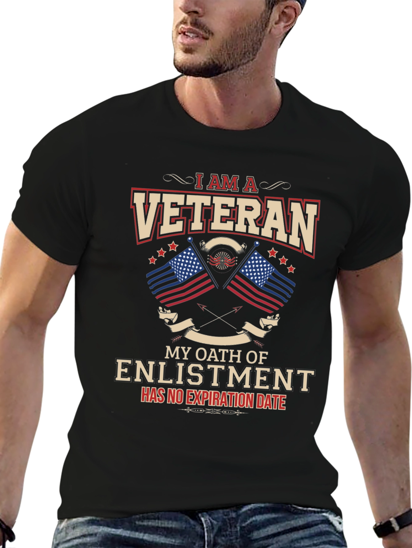 I Am A Veteran Patriotic T-Shirt