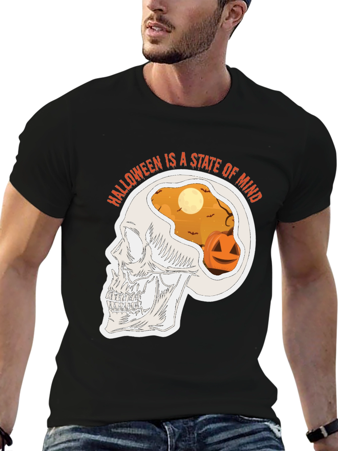 Halloween State of Mind T-Shirt - Spooky Season Apparel