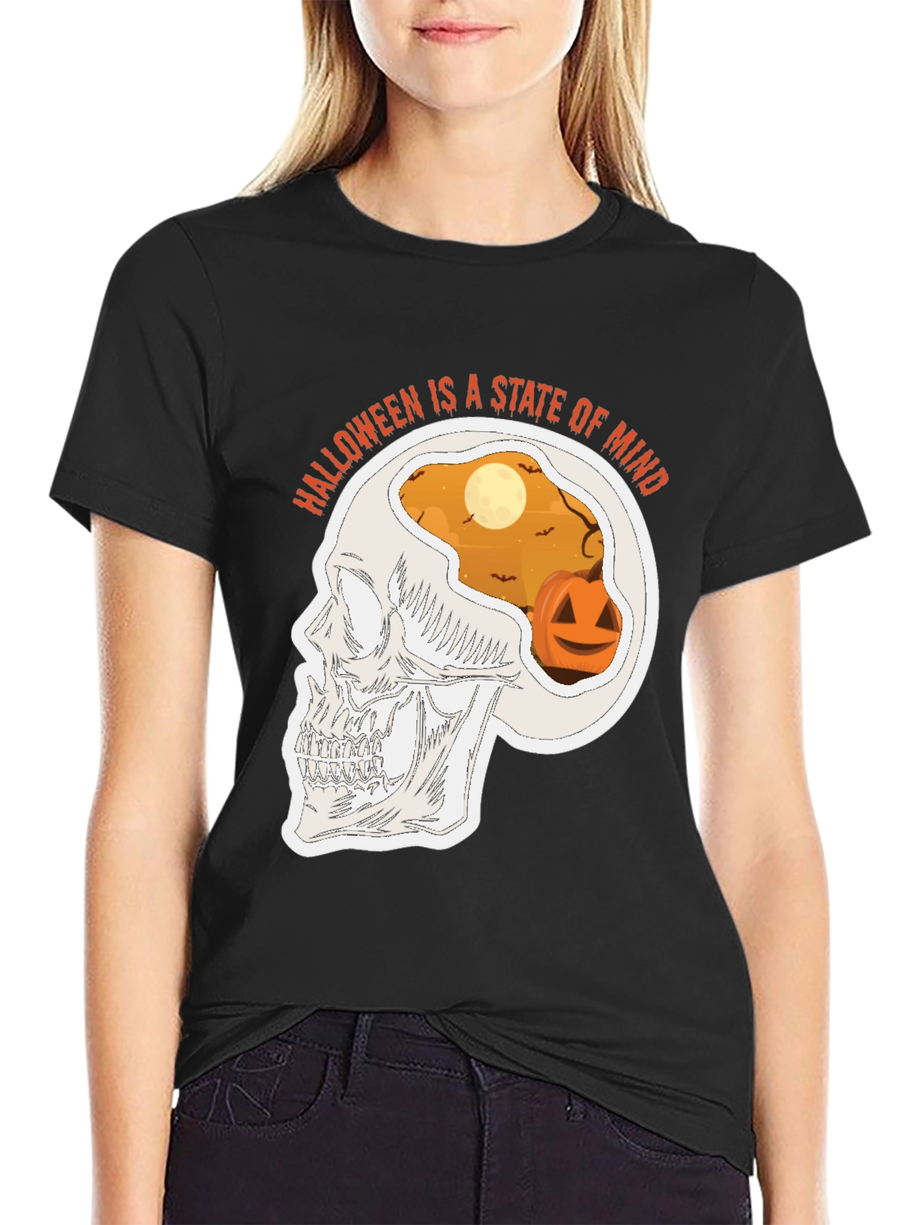 Halloween State of Mind T-Shirt - Spooky Season Apparel