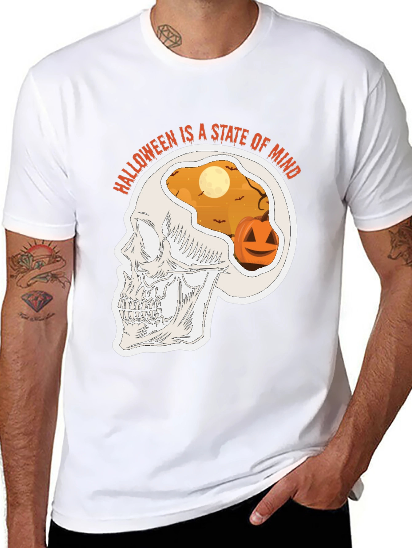 Halloween State of Mind T-Shirt - Spooky Season Apparel