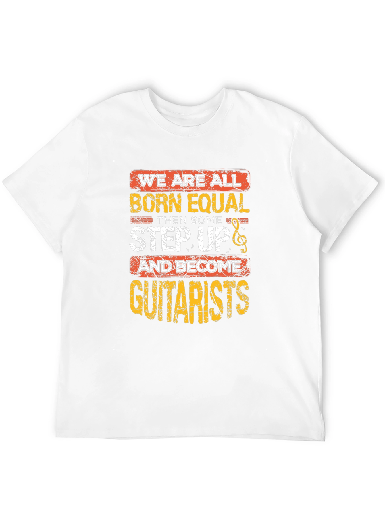 Born Equal Guitarist Black T-Shirt