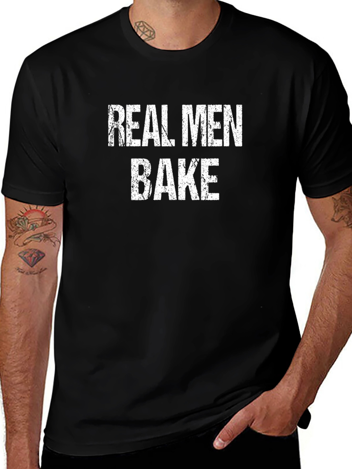 Real Men Bake - Graphic Tee