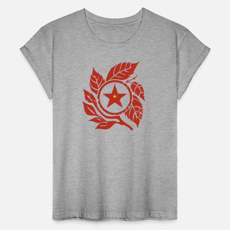 Star and Leaves Social Emblem