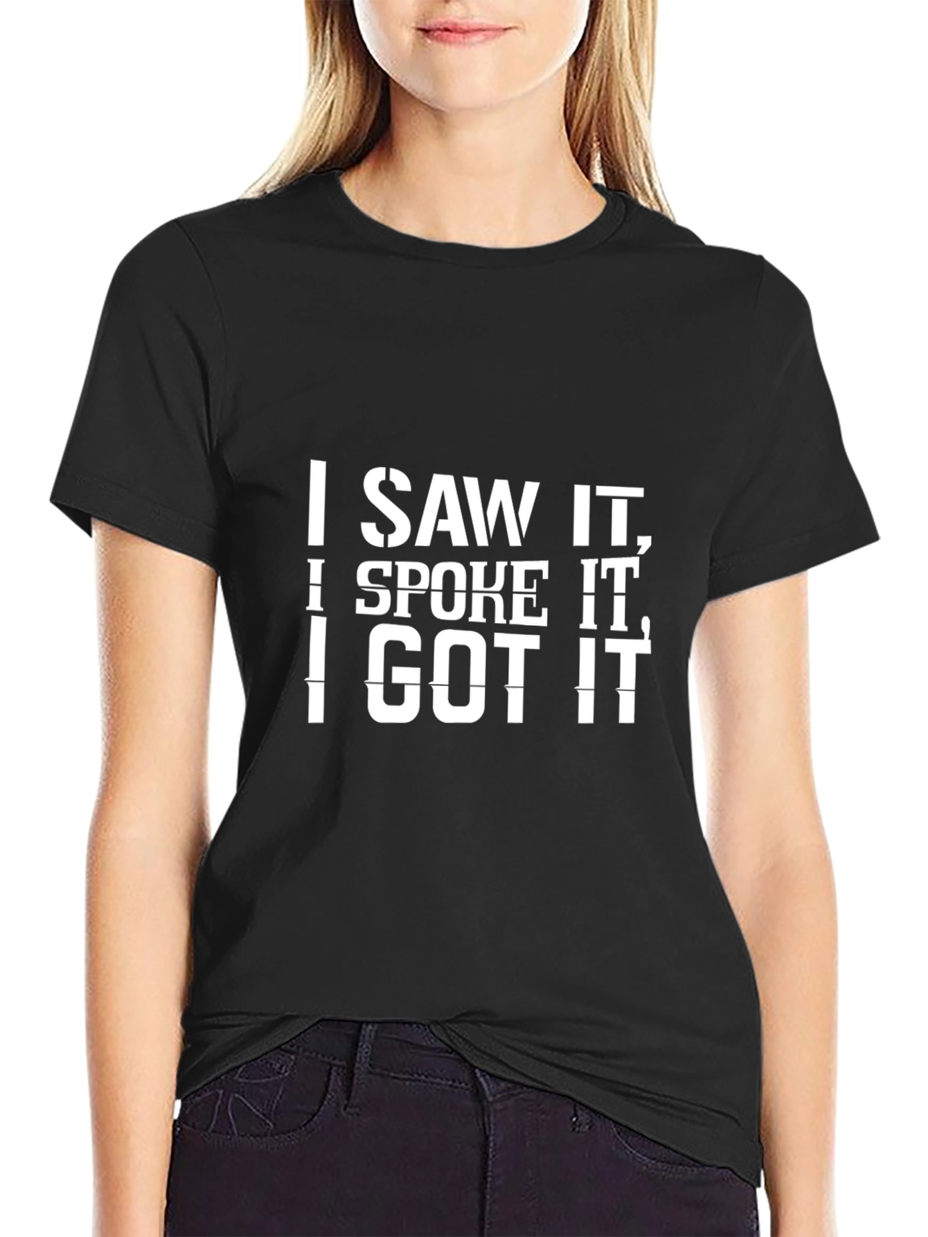I Saw It I Spoke It T-Shirt