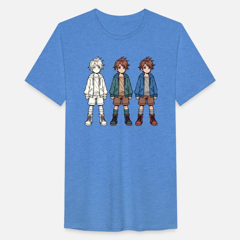 Stylish Anime Boy Character Design – Casual Outfit