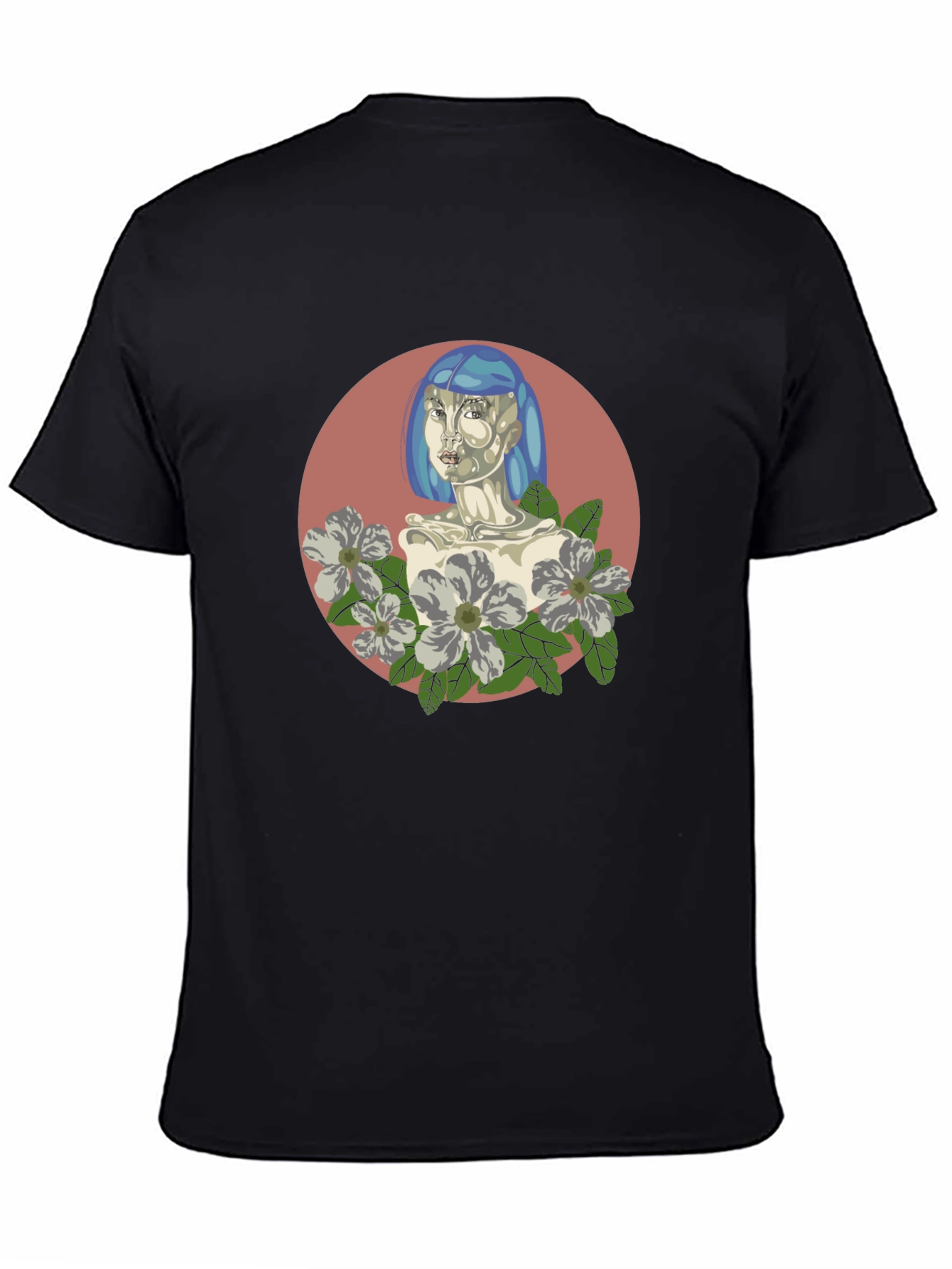 Artistic Woman Portrait Graphic T-Shirt
