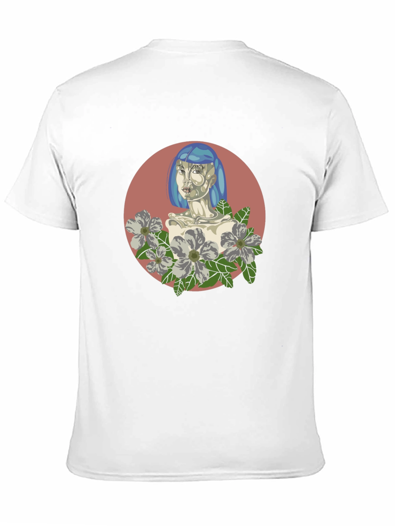 Artistic Woman Portrait Graphic T-Shirt