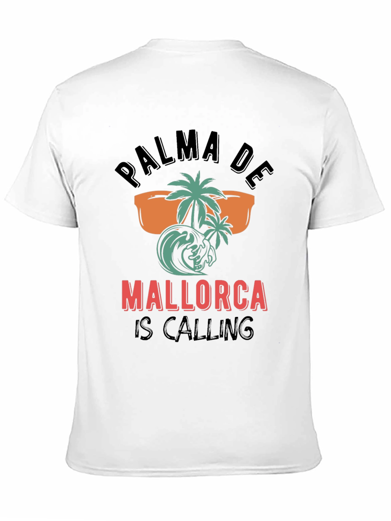 Palma de Mallorca Calling Black T-Shirt