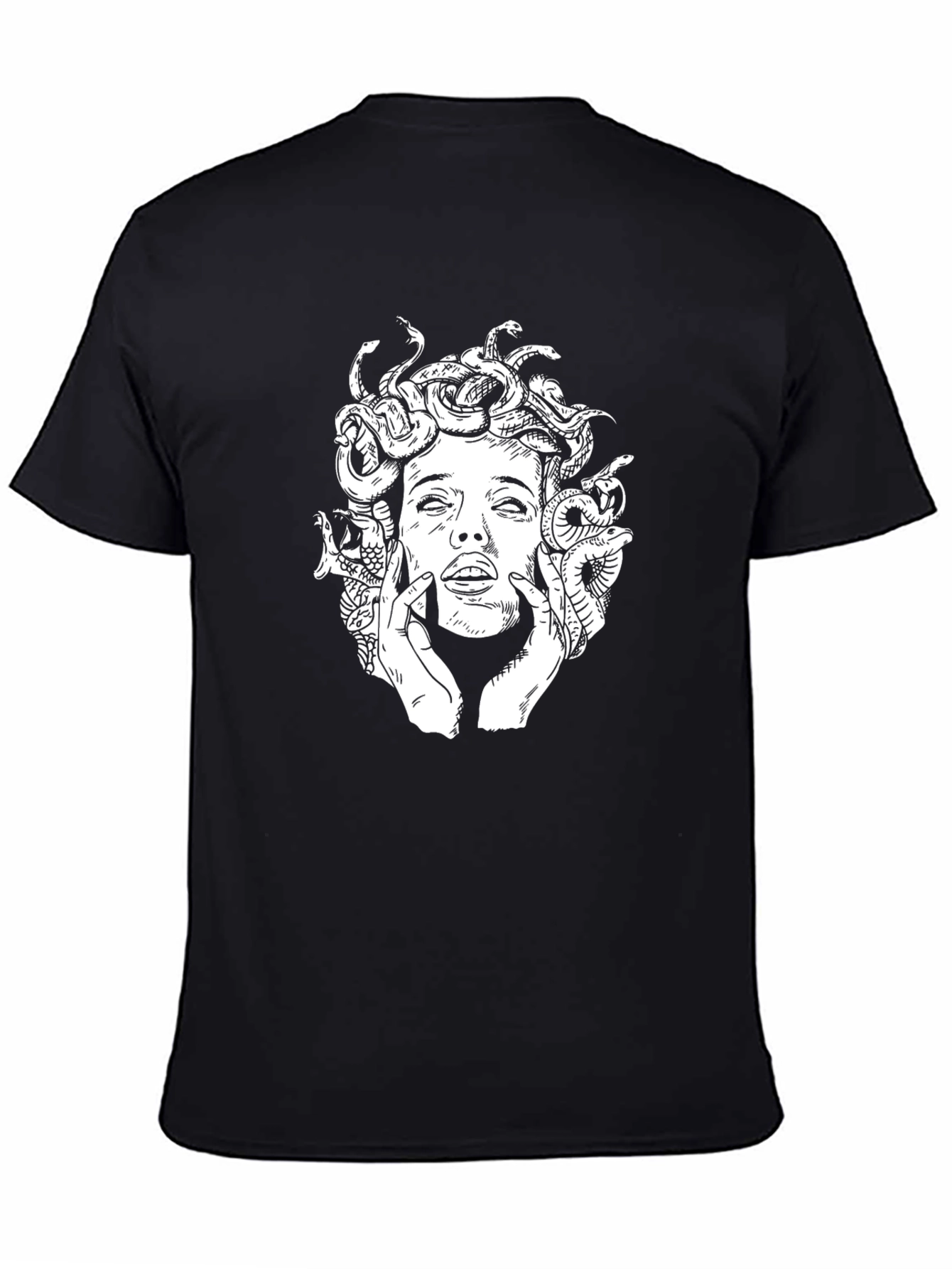 Medusa Graphic Tee - Classic Black T-Shirt