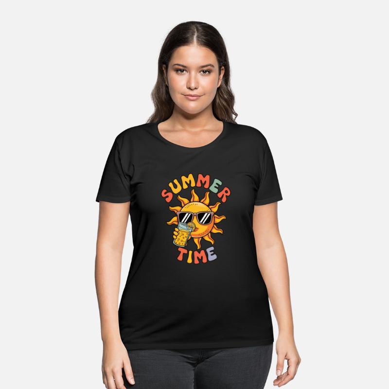 Sun with sunglasses