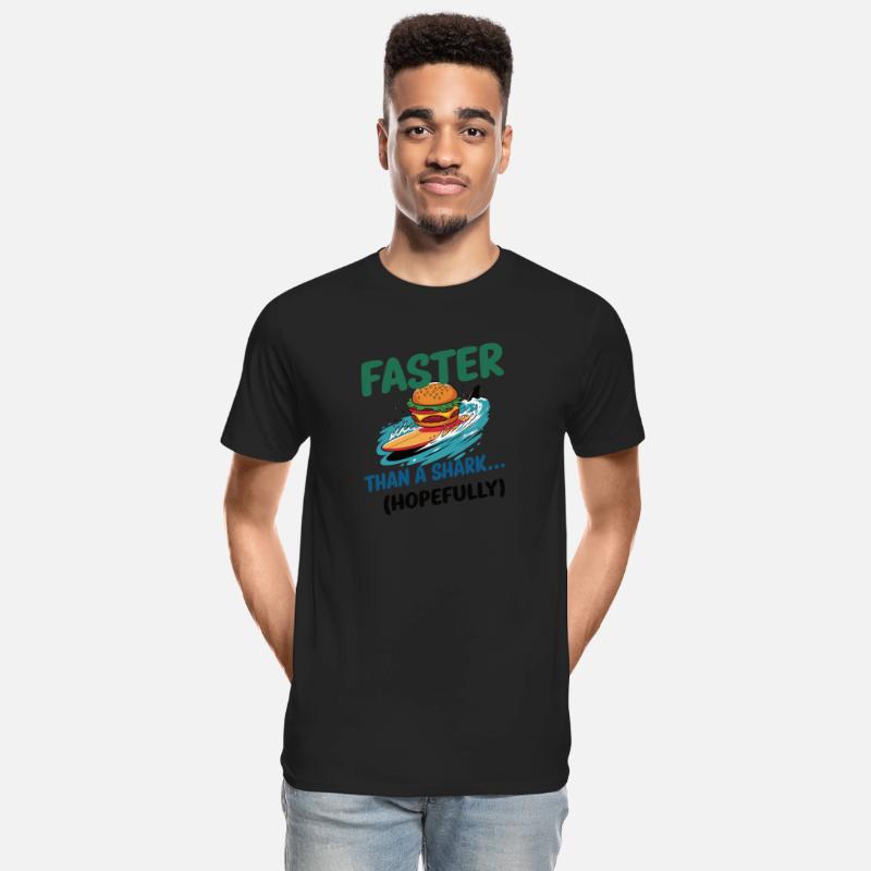 Surfer Burger and Shark – Fun and Offbeat Surf