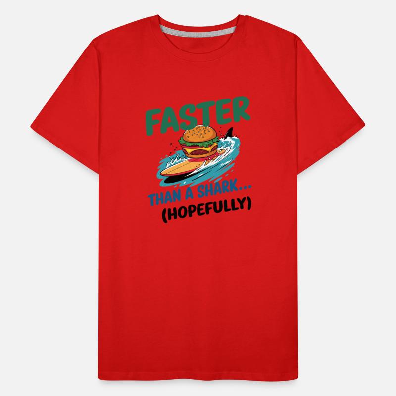 Surfer Burger and Shark – Fun and Offbeat Surf
