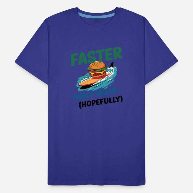 Surfer Burger and Shark – Fun and Offbeat Surf
