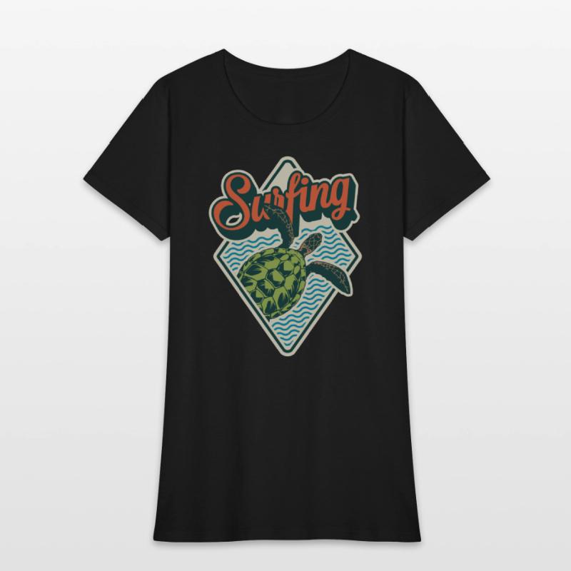 Surfing Turtle