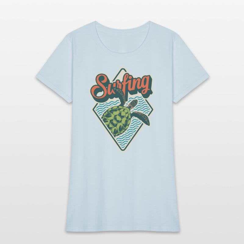 Surfing Turtle