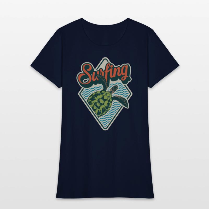 Surfing Turtle