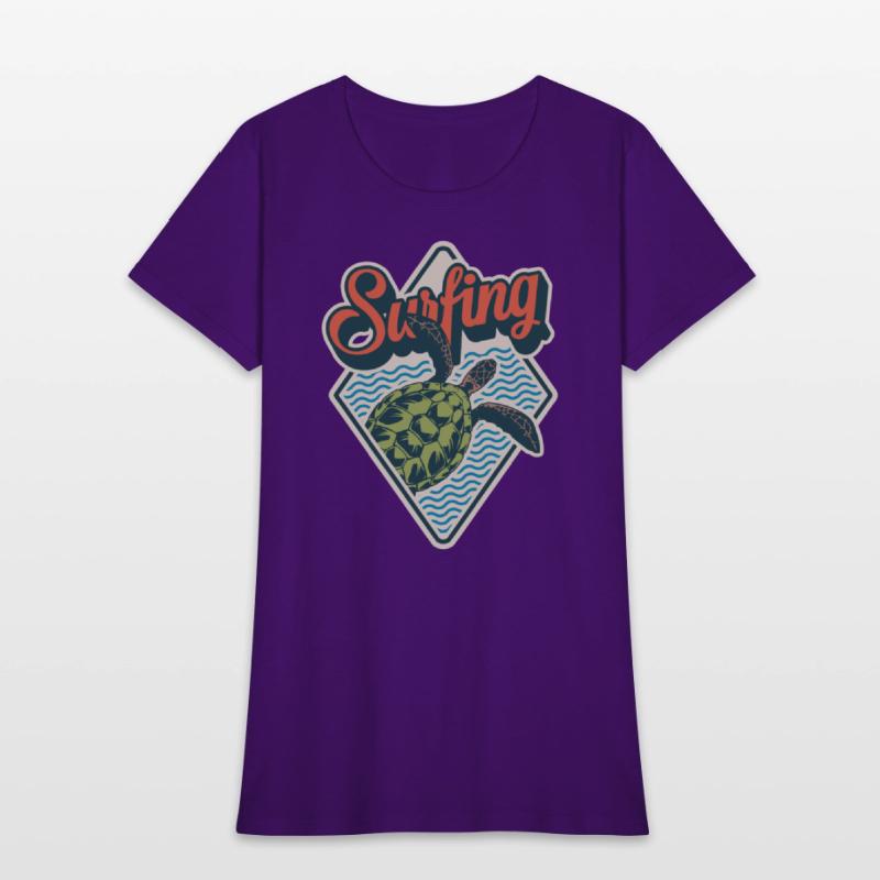 Surfing Turtle