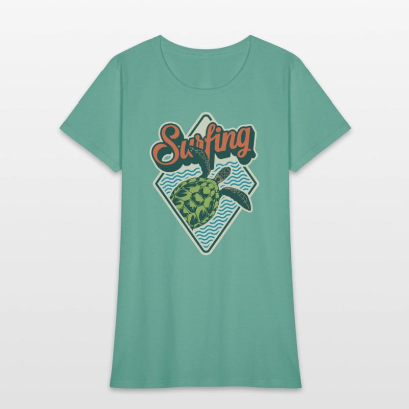 Surfing Turtle