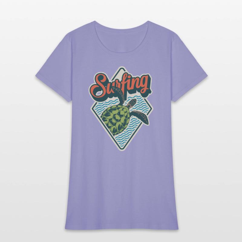 Surfing Turtle