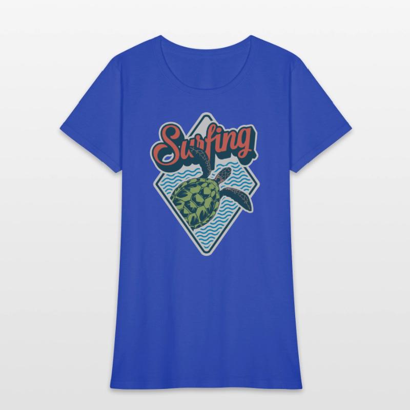 Surfing Turtle