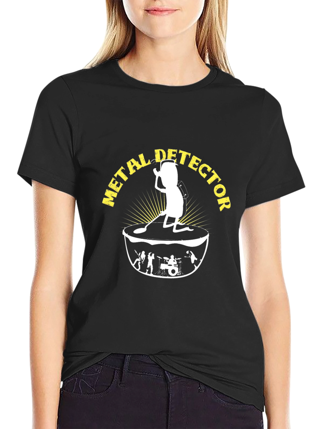 Metal Detector Band T-Shirt