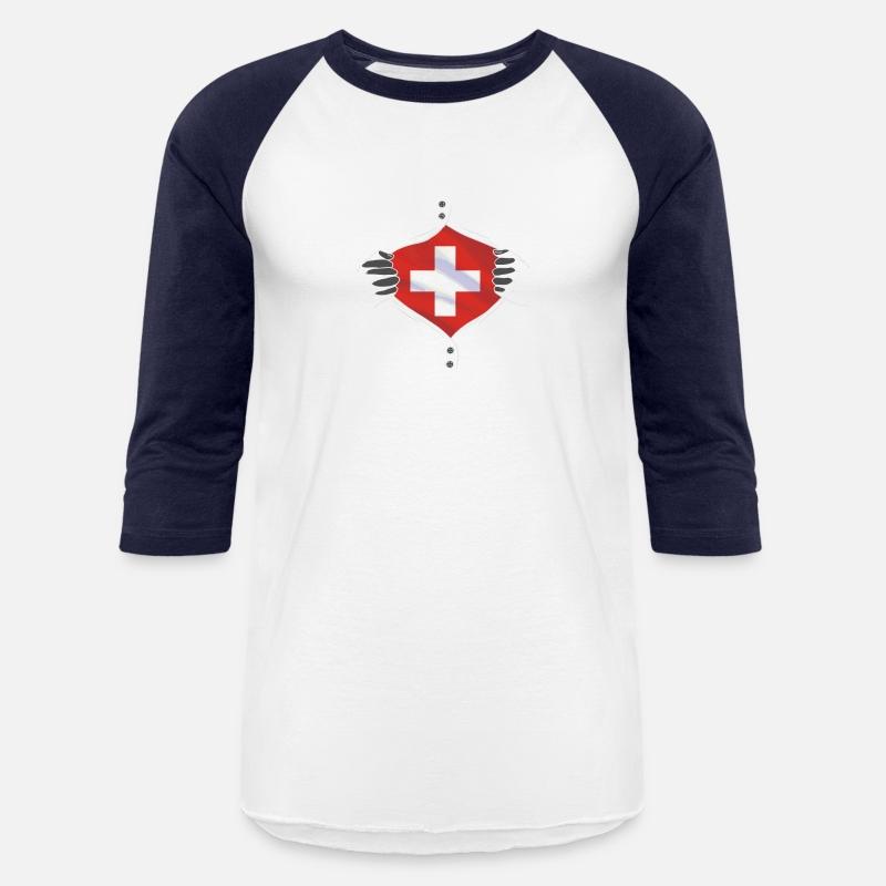 Switzerland flag proud