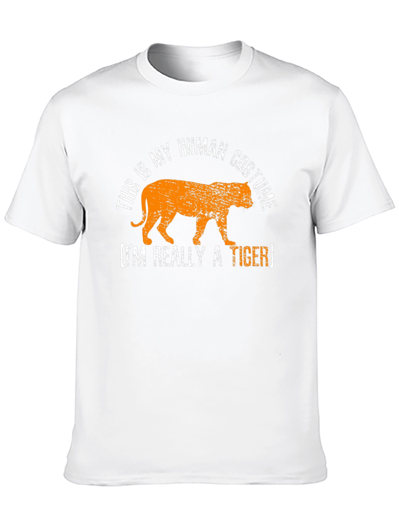 Human Costume Tiger Graphic T-Shirt