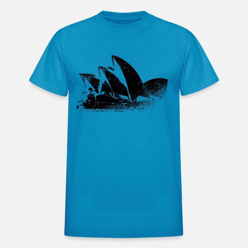 Sydney Opera House Vintage Skyline Love Australia