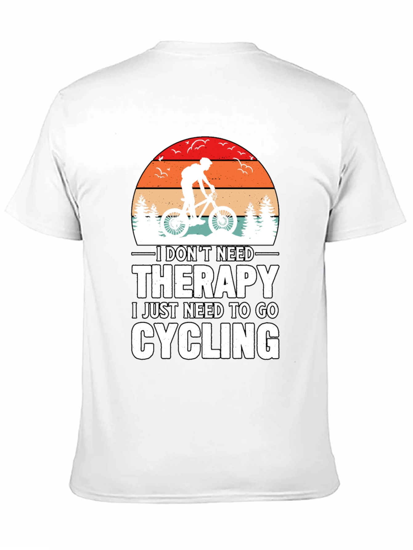 Cycling Therapy Tee - Mountain Bike T-Shirt