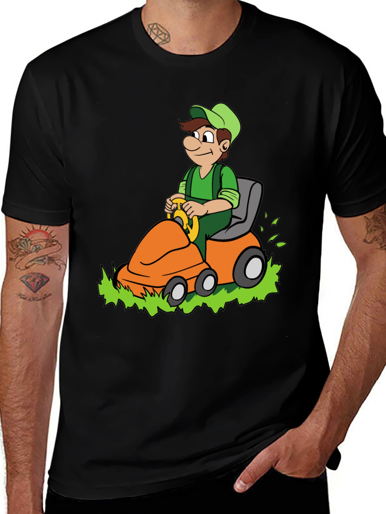 Funny Cartoon Gardener T-Shirt