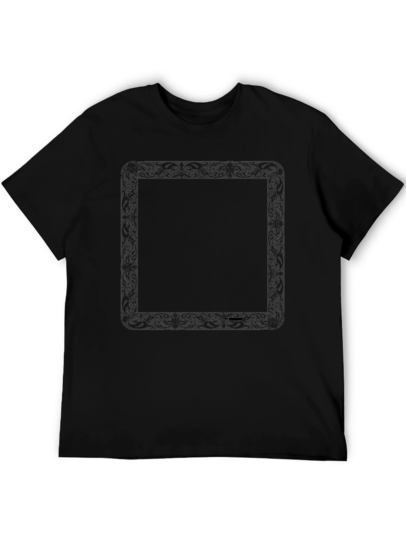 Elegant Framed Graphic Tee - Stylish & Unique